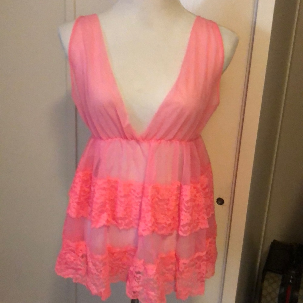 Vintage pink lingerie